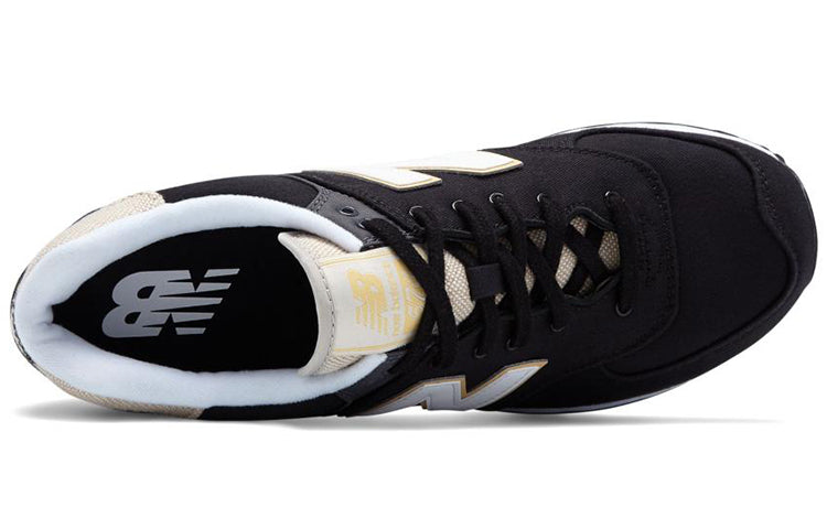 New Balance 574 Series Retro Surf Black/White/Yellow ML574RTE