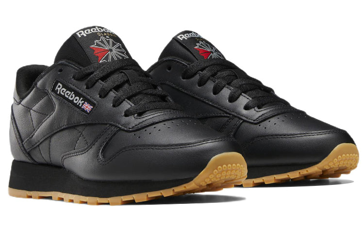 (WMNS) Reebok Classic Leather 'Black Pure Grey Gum' GY0961