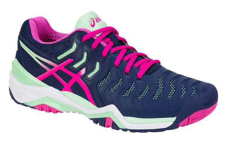 (WMNS) ASICS Gel Resolution 7 'Indigo Blue Pink Glow' E751Y-4920