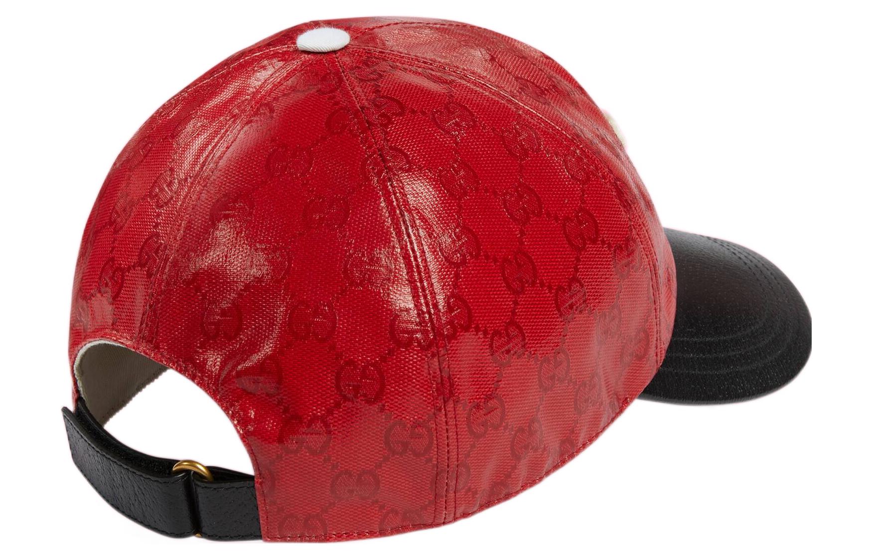 Gucci X adidas GG Canvas Baseball 'Red Black' 724833-4HAUU-6477