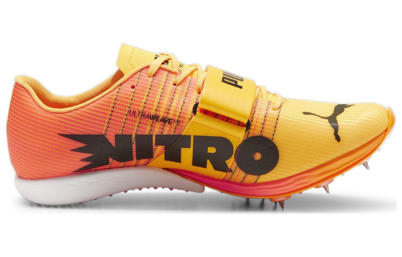 PUMA EvoSPEED Long Jump Nitro 2 Cleats 'Orange Black' 378965-01