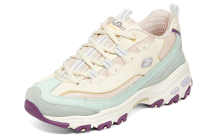 (WMNS) Skechers D'Lites 1.0 'Blue Yellow Pink' 896062-NTMT