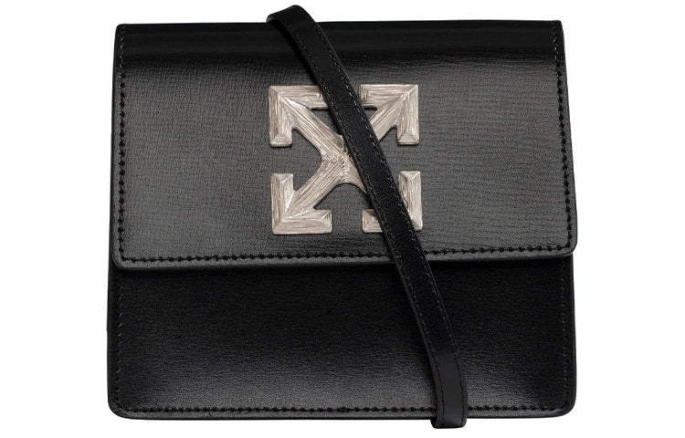 (WMNS) Off-White Arrow Black Shoulder Bag OMNA111E20LEA0011000