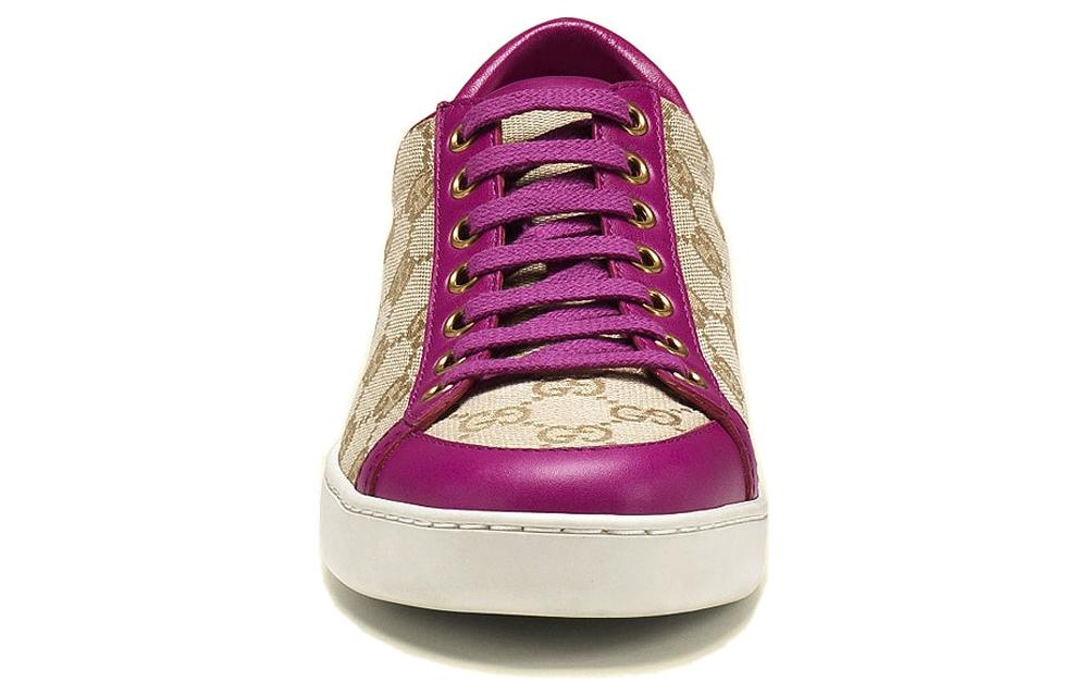 (WMNS) Gucci Brooklyn GG Sneakers 'Beige Fuchsia' 338883-FTAZ0-9766