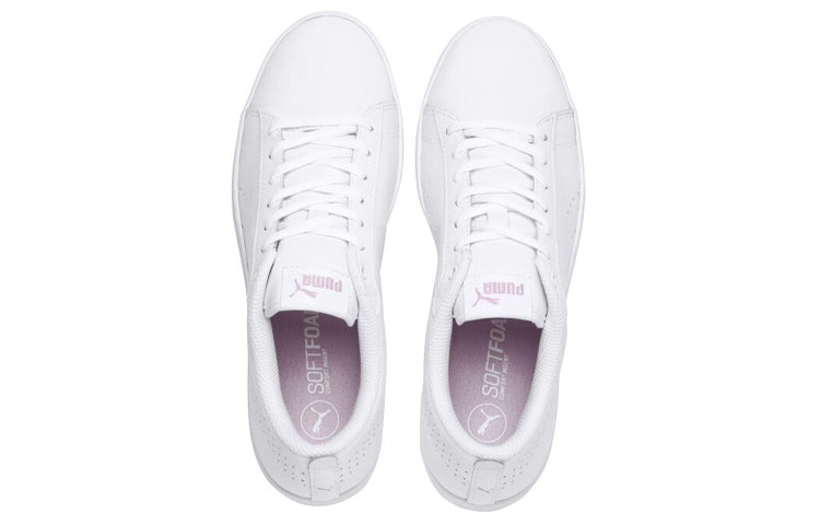 (WMNS) PUMA Smash Perf Casual Board Shoes White/Pink 365216-04