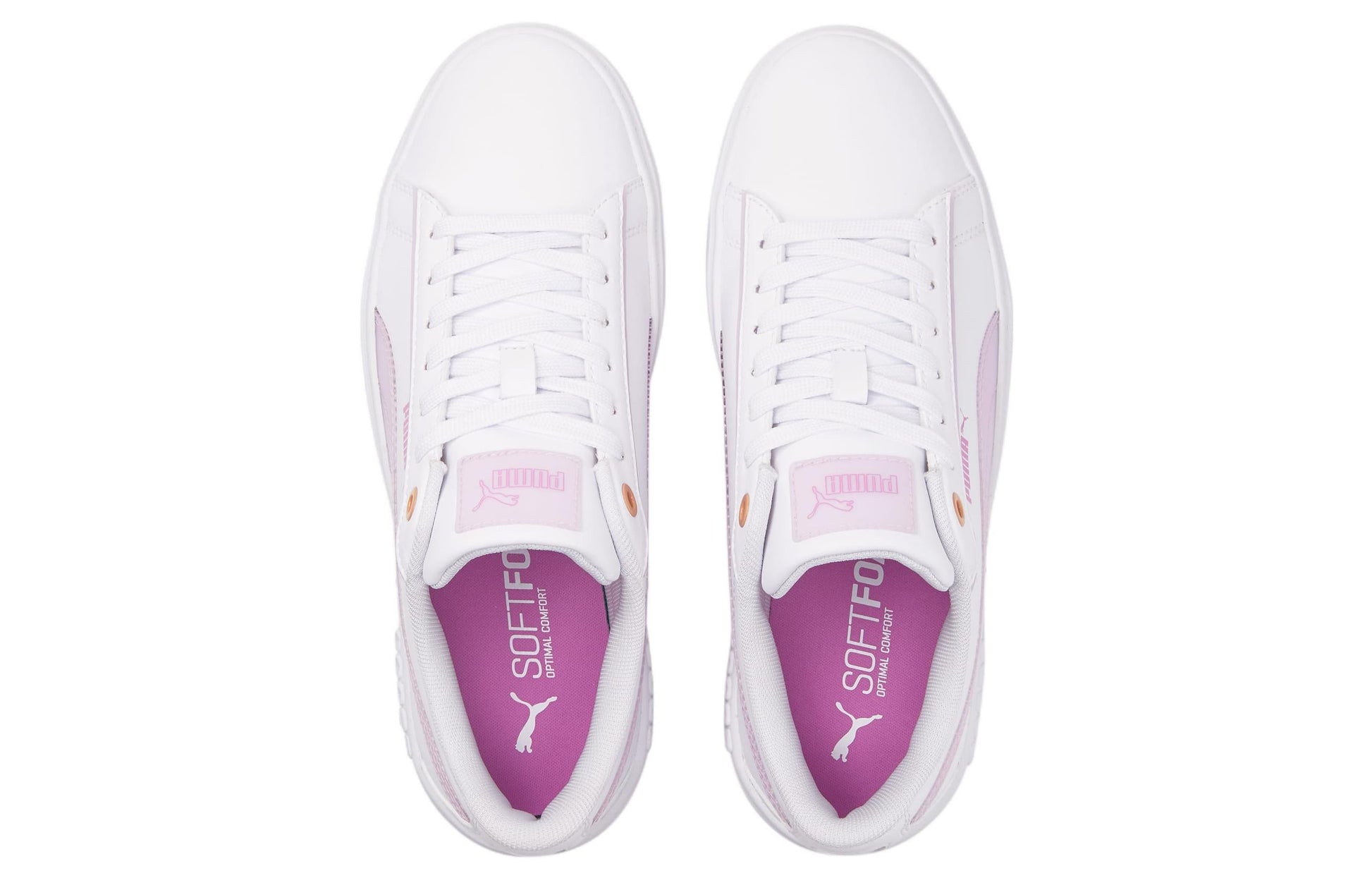(WMNS) PUMA Smash Platform V2 'Candy - White Lavender Fog' 383878-01