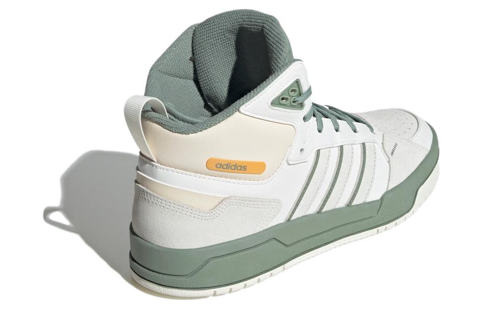 adidas Neo 100DB Basketball Shoes 'Grey White Olive Green'  IG1572