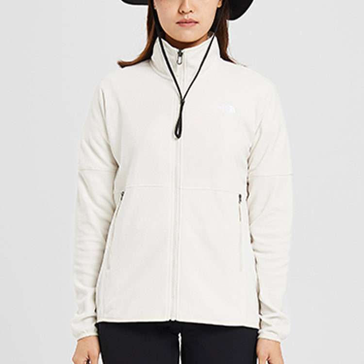 (WMNS) THE NORTH FACE Outdoor Sports Fleece Hoodie White 49AZ-K82