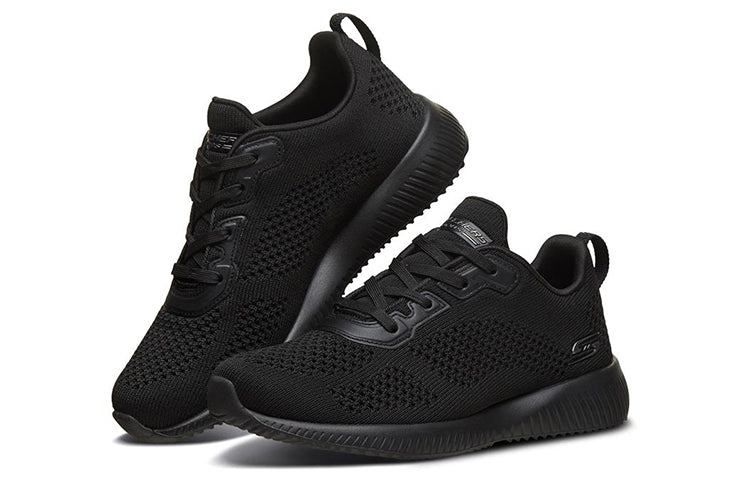 (WMNS) Skechers Bob's Squad Low-Top Black 32509-BBK