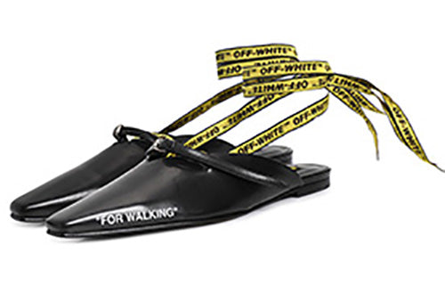 (WMNS) Off-White Black Slippers OF2D2X001