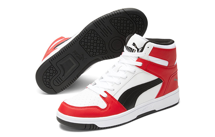 PUMA Rebound LayUp SL 'White High Risk Red' 369573-14
