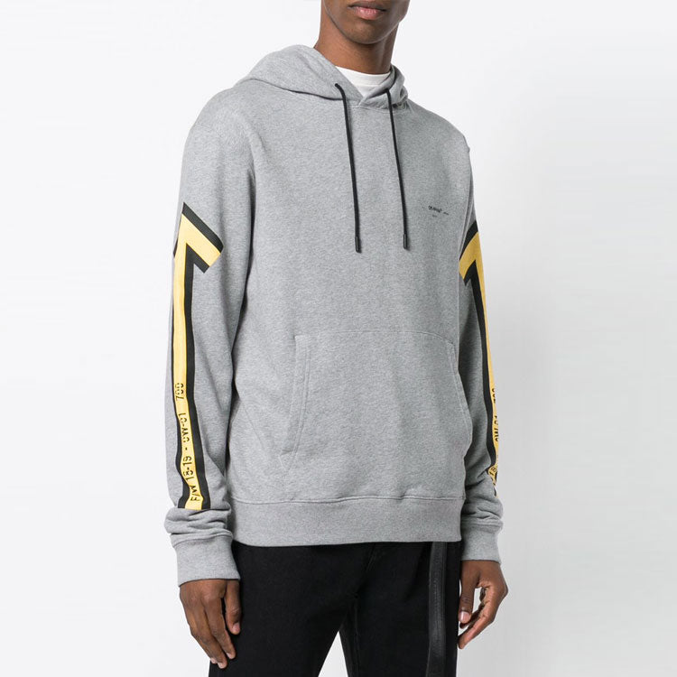 Off-White Arrows Hoodie OMBB034E18192025-GY