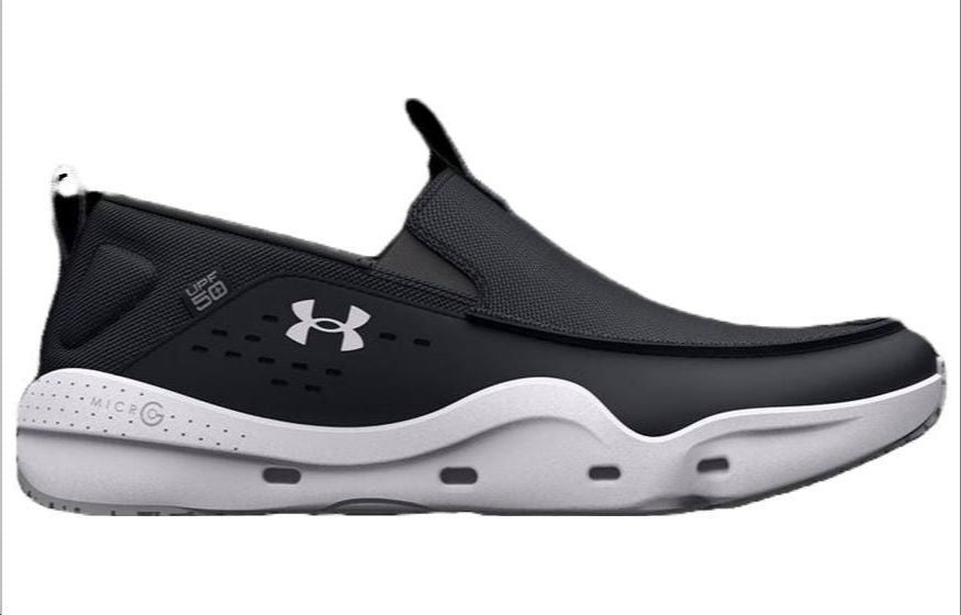 Under Armour Micro G Kilchis Slip Recover Walking Shoes 'Black White' 3026357-001
