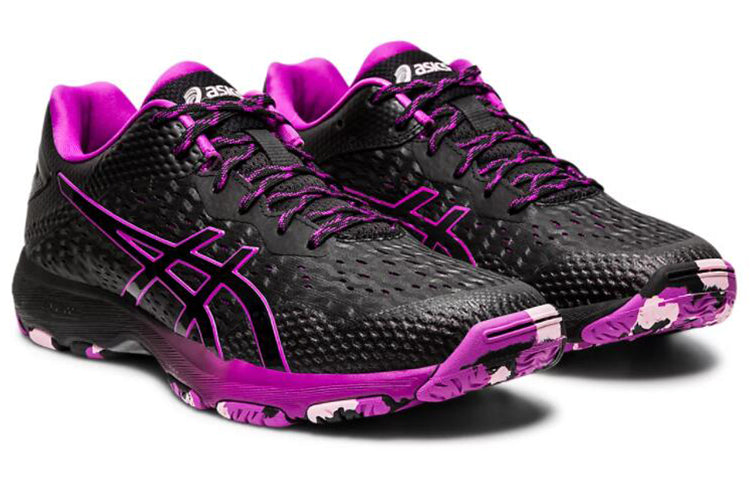 (WMNS) ASICS Netburner Professional FF 2 Running Shoes Black/Purple 1072A036-001