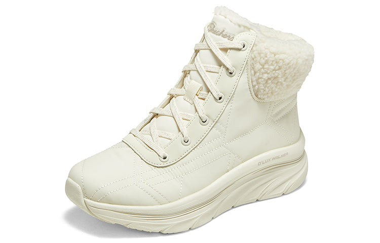 (WMNS) Skechers Modern Comfort Boots 'White' 167852-NAT