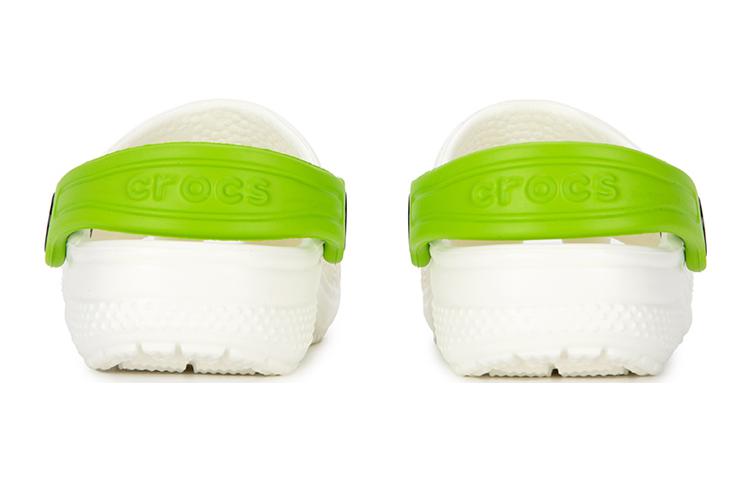 (TD) Crocs Classic Glow Alien Clog 'White Green' 208653-90H