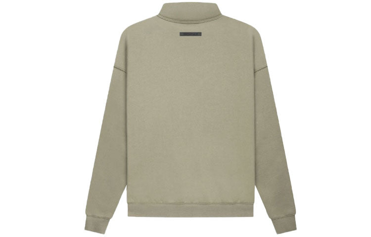 Fear of God Essentials FW21 Pullover Mock Neck Sweatshirt 'Pistachio' FOG-FW21-010