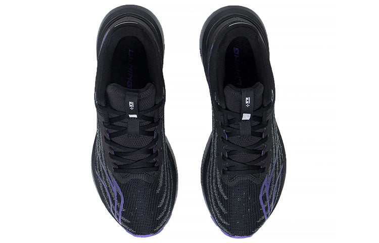 (WMNS) Li-Ning Light Shadow Element 'Black Purple' ARHS042-3
