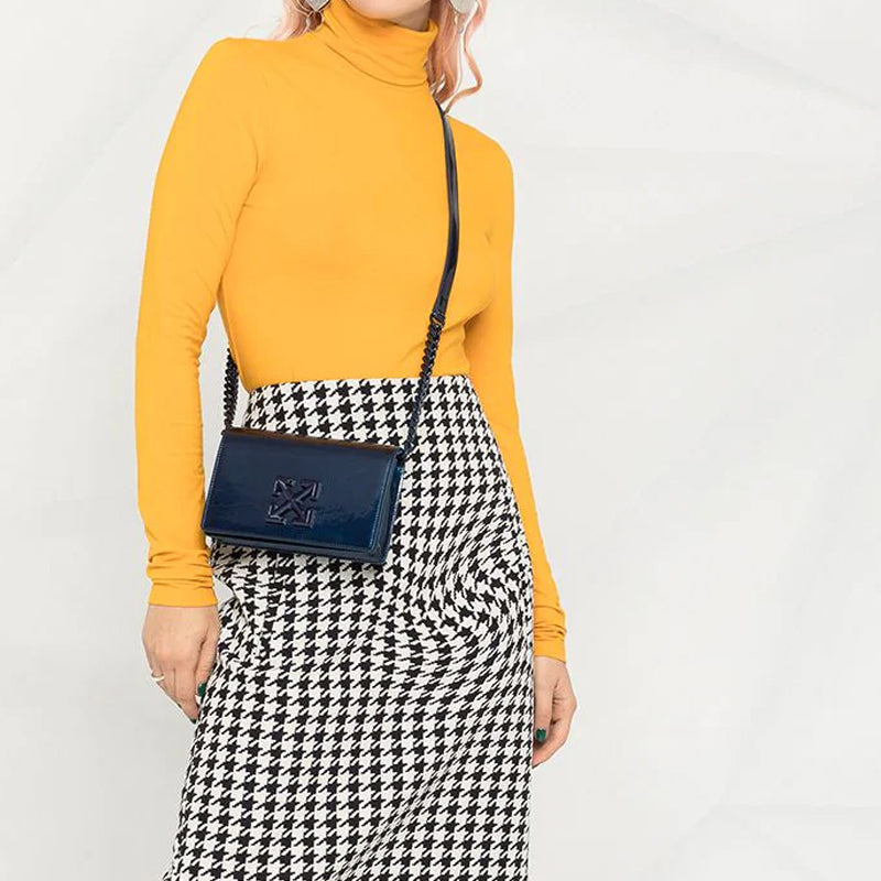 (WMNS) Off-White Classic Blue Messenger Bag OWNA104F20LEA0014500