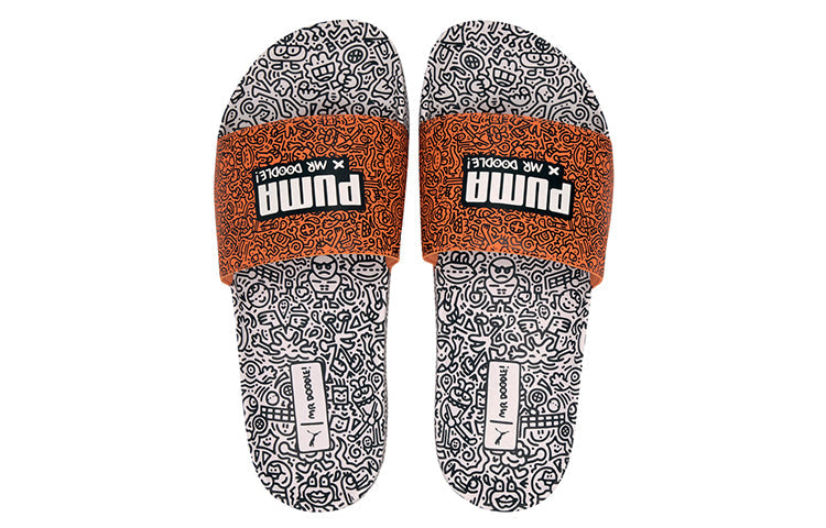 PUMA Mr. Doodle x Leadcat 20 Slides 'Wavy Doodles' 374218-01