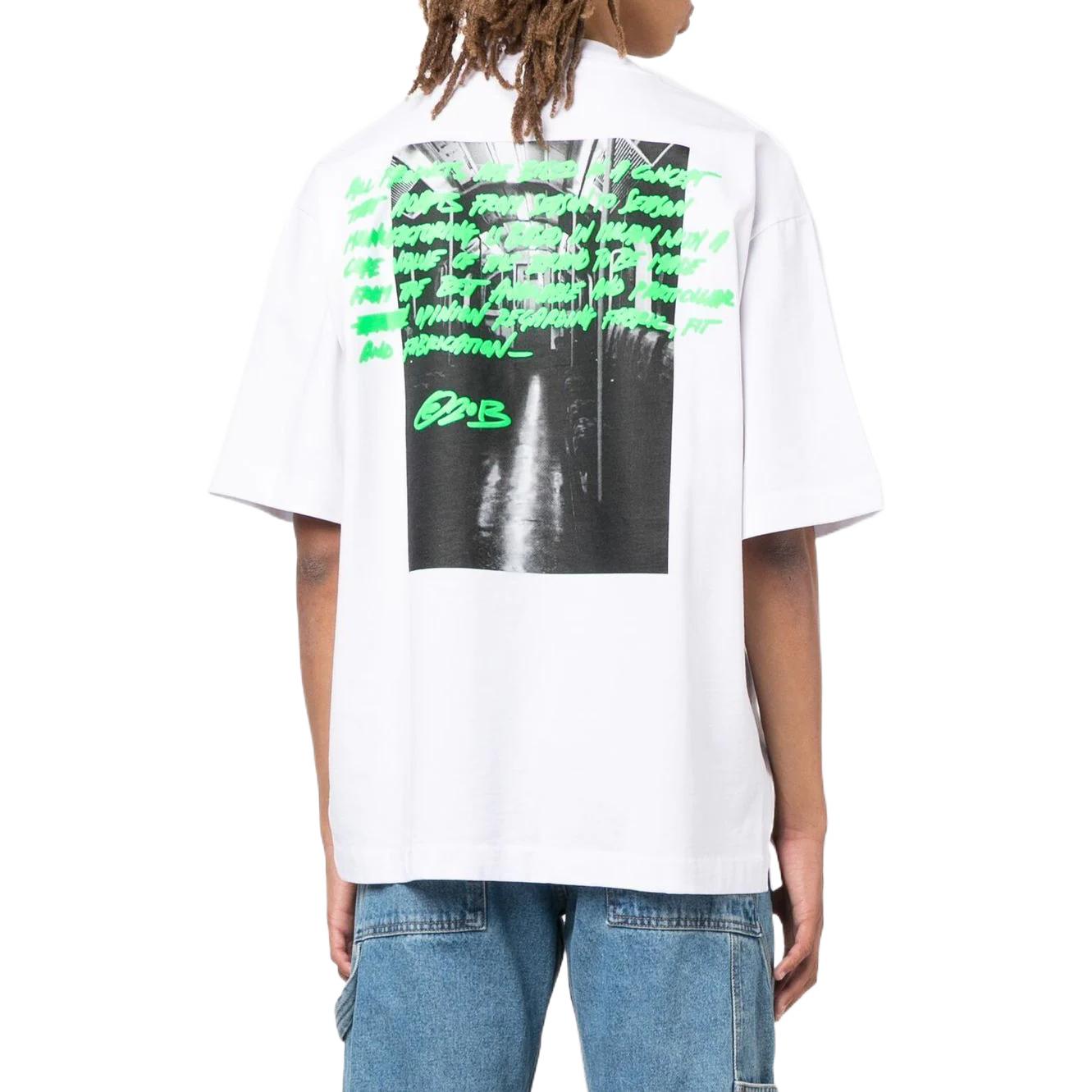 Off-White Metro Type Tee OMAA120F22JER00701700170