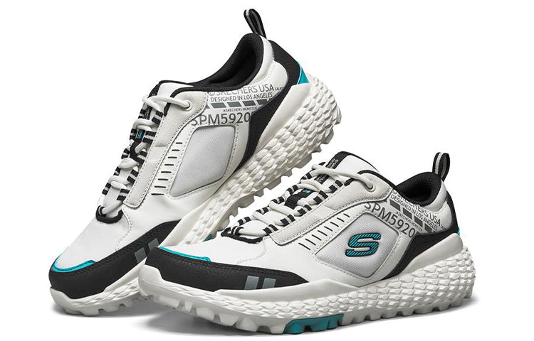 Skechers Monster Low-Top White/Black/Green 51715-WBK