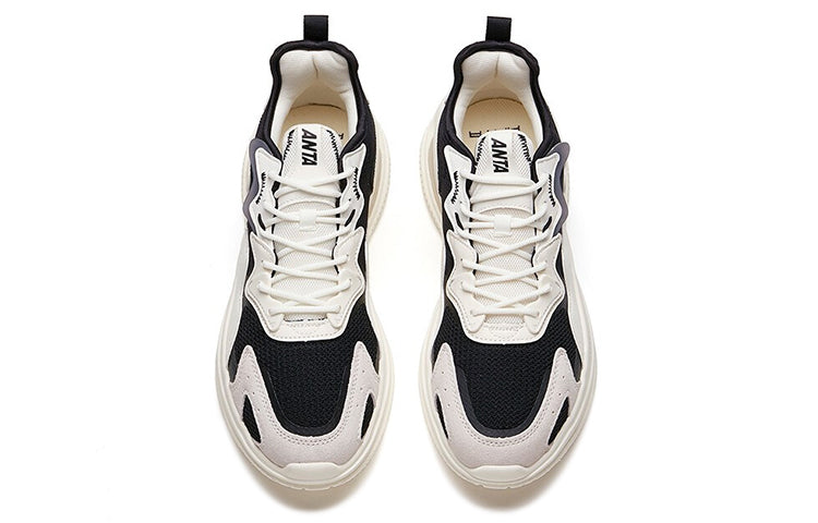 ANTA Running Series Sneakers 'White Black Grey' 112138812-2