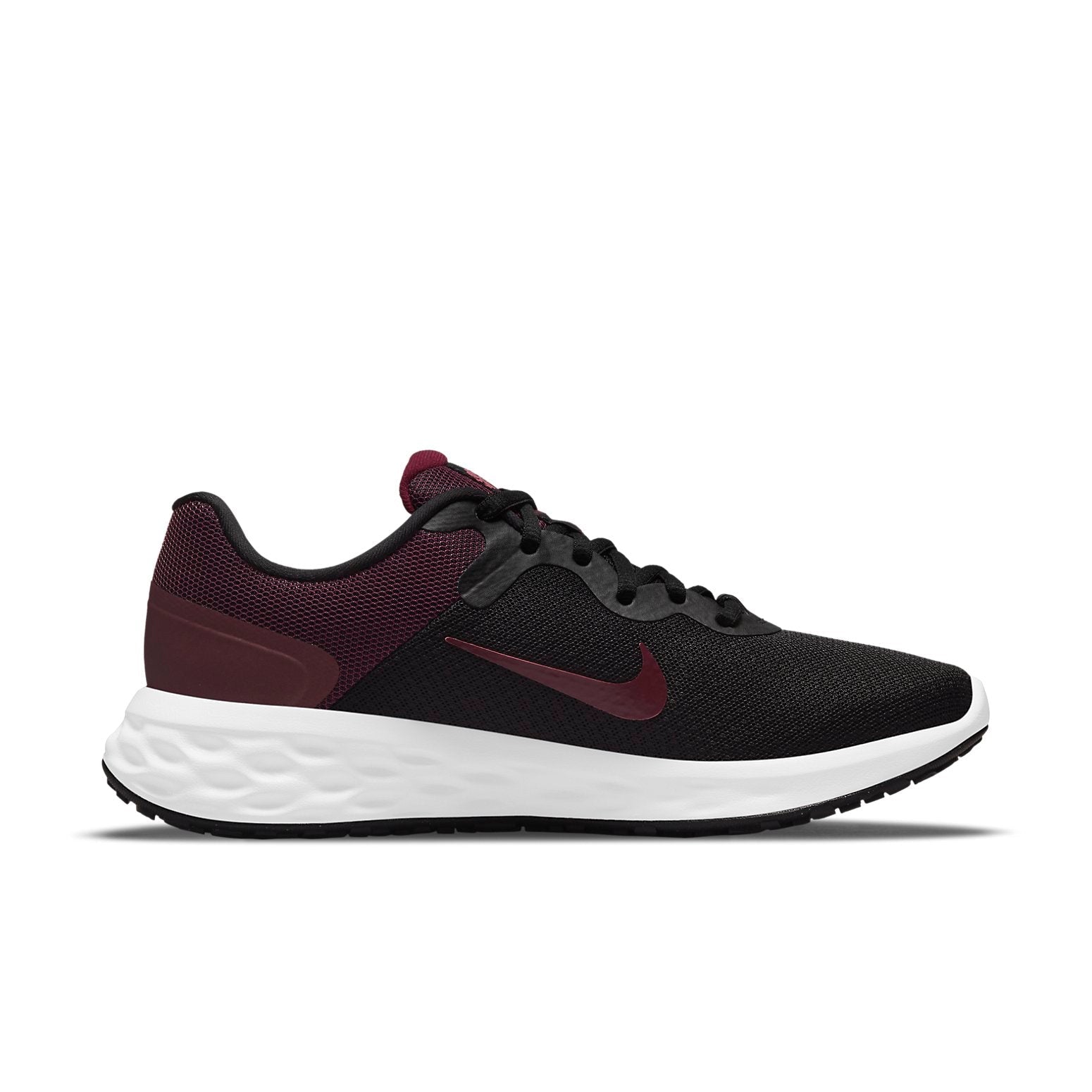 (WMNS) Nike Revolution 6 Next Nature Low-Top Black/Red DC3729-006