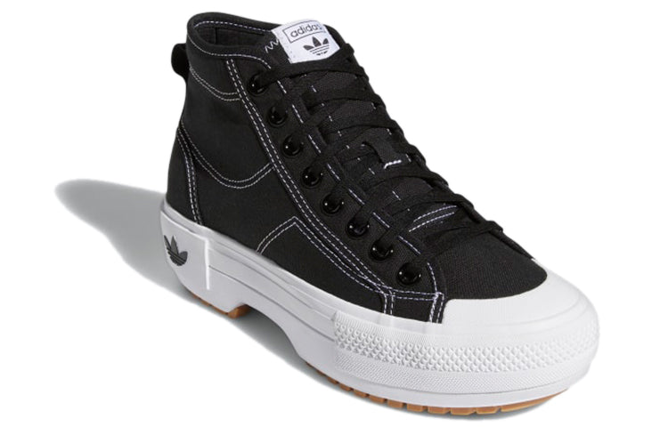 (WMNS) adidas Nizza Trek 'Black White' GZ8857