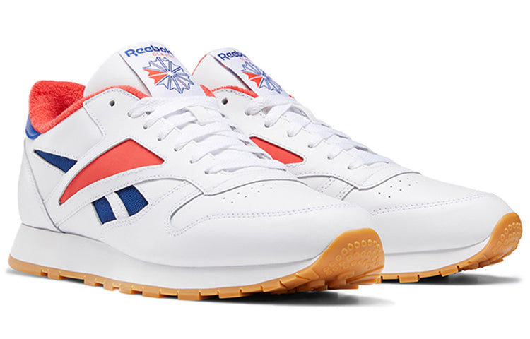 Reebok Classic Leather Mark Sneakers White/Blue/Red EF7846