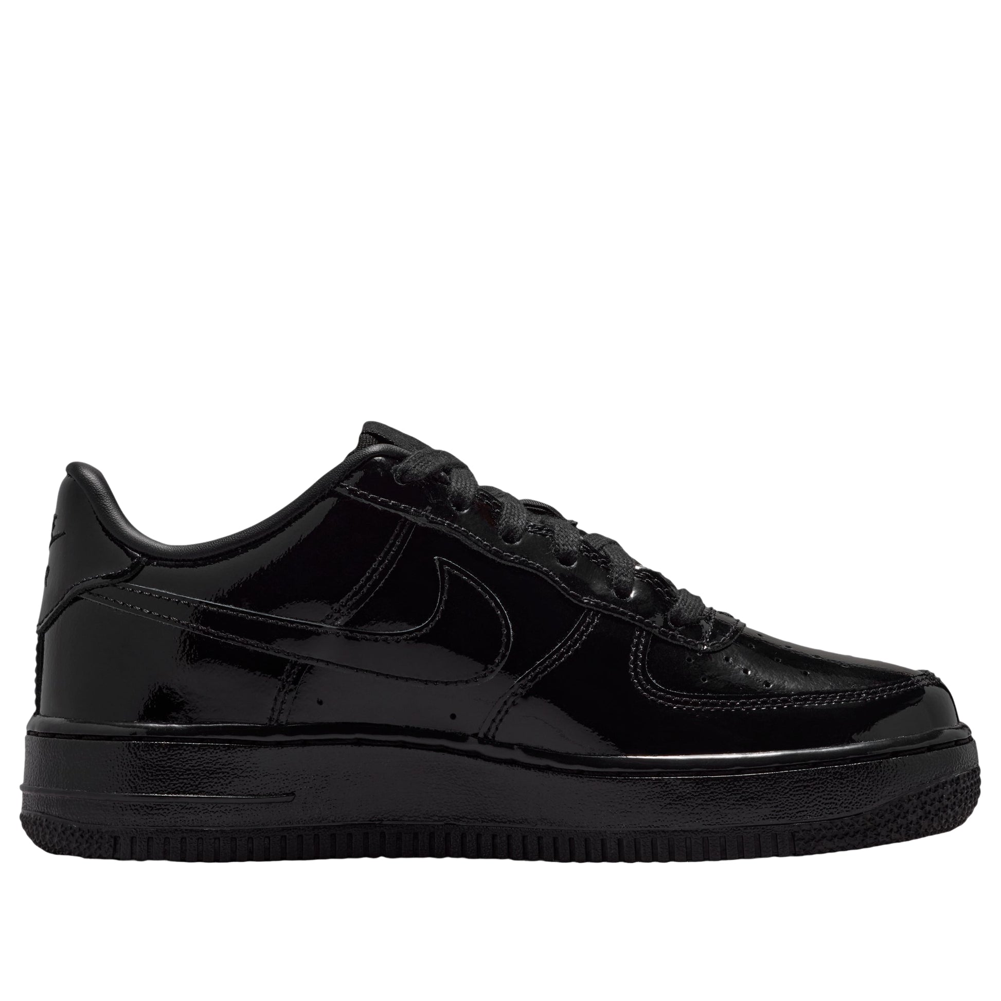 (GS) Nike Air Force 1 Low 'Black Patent' IV2448-010