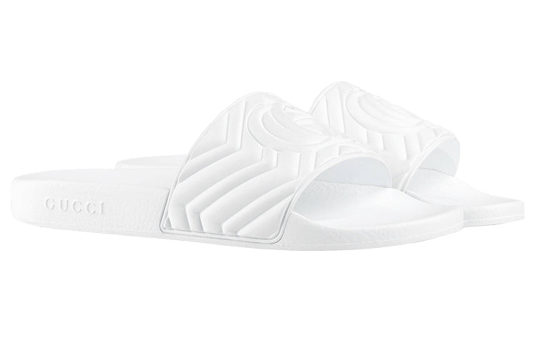 Gucci Quilted Slide 'White' 601041-JD600-9014