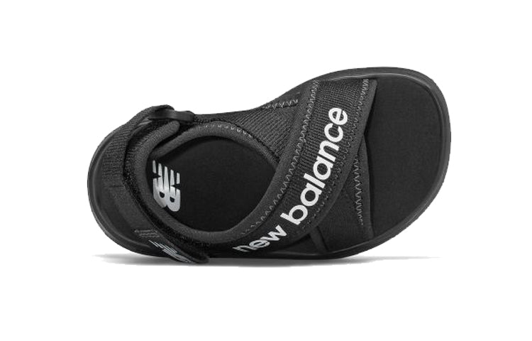 (TD) New Balance 650:Synthetic Black White Td Sandals IO650AA