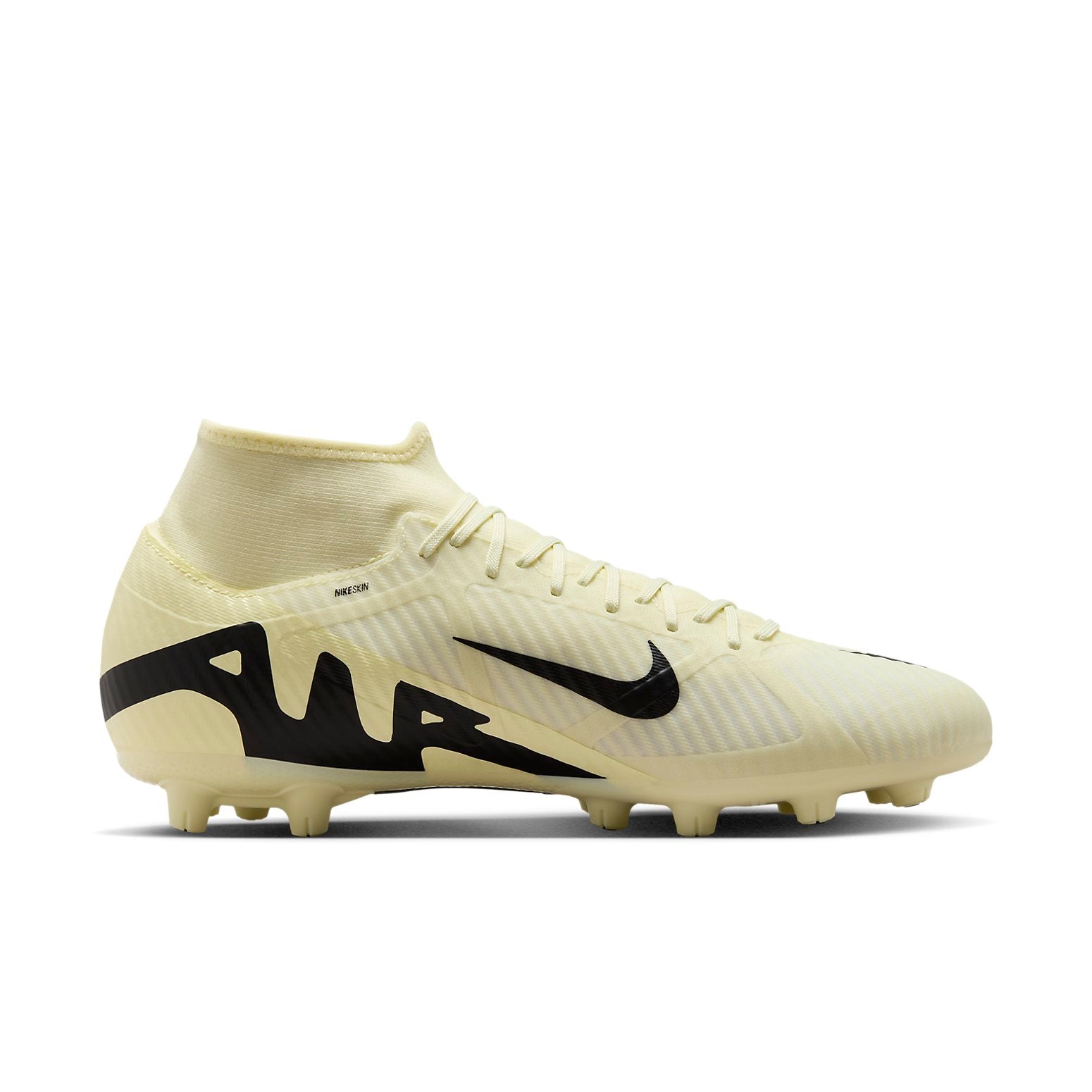 Nike Mercurial Superfly 9 Academy Hard-Ground High-Top Soccer Cleats 'Lemonade' DJ5626-700