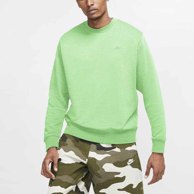 Nike Sportswear Club French Terry Sweatshirt Men Green  BV2667-376