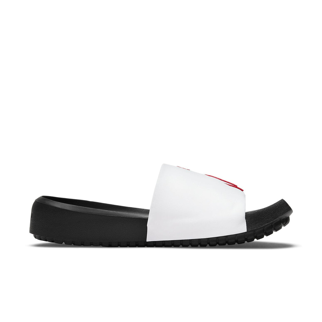 (WMNS) Air Jordan Nola Slide 'White Black Gym Red' CZ8027-160