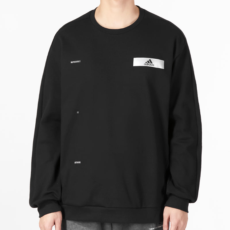 adidas Tech Reflective Sweatshirt 'Black' HY5837