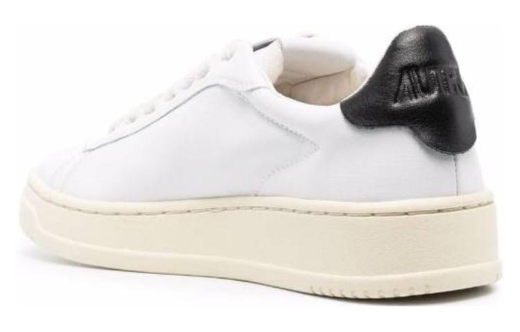 (WMNS) Autry Dallas Low Leather 'White Black' ADLW-NW08