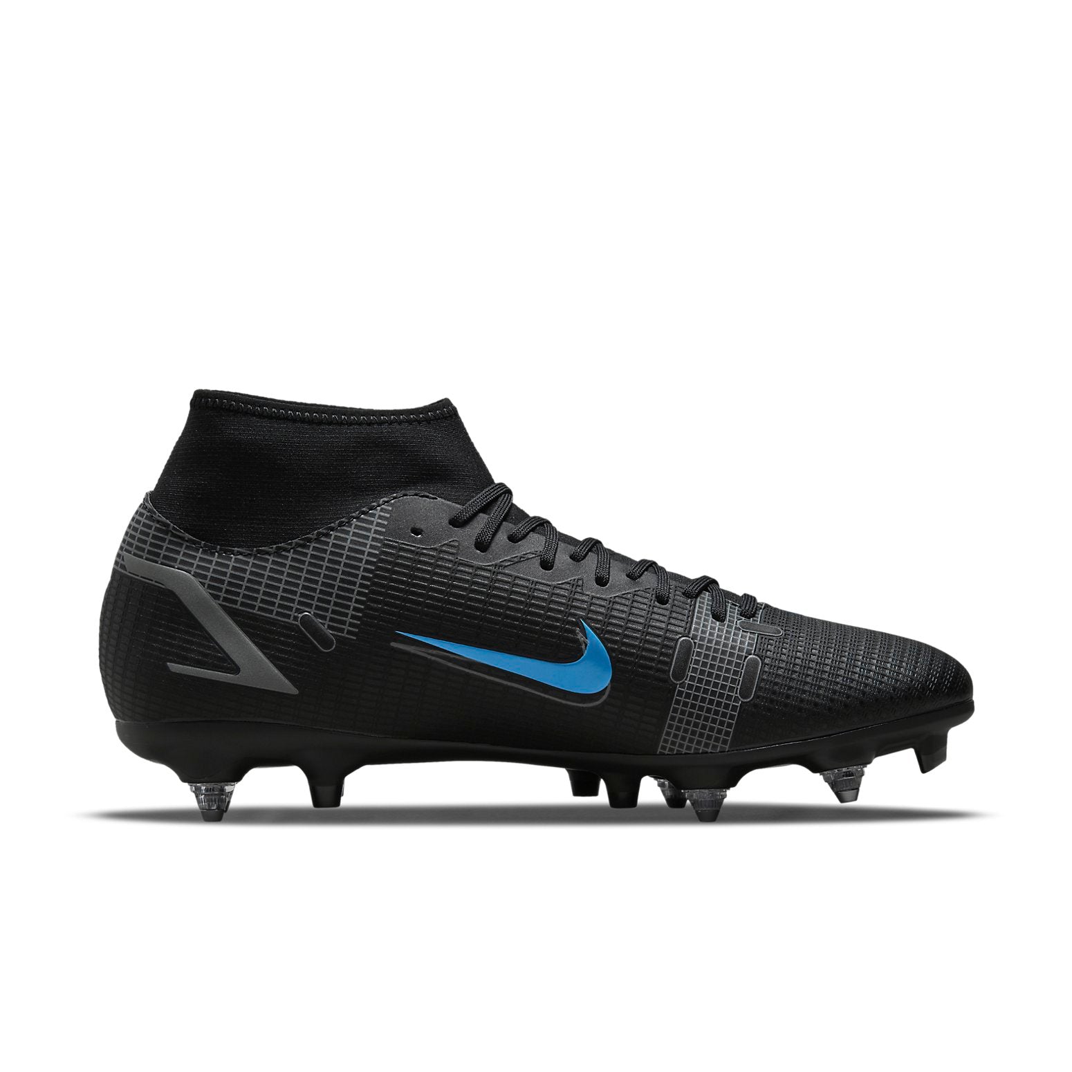 Nike Mercurial Superfly 8 Academy SG Pro 'Black Blue' CW7432-004