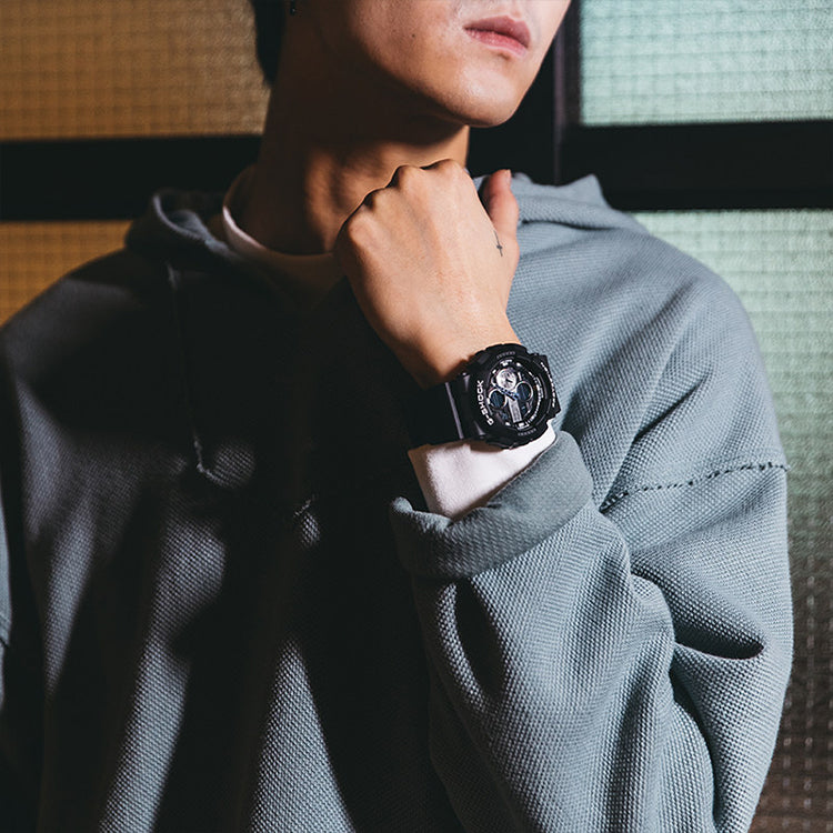 CASIO G-Shock Analog-Digital 'Black' GA-140GM-1A1
