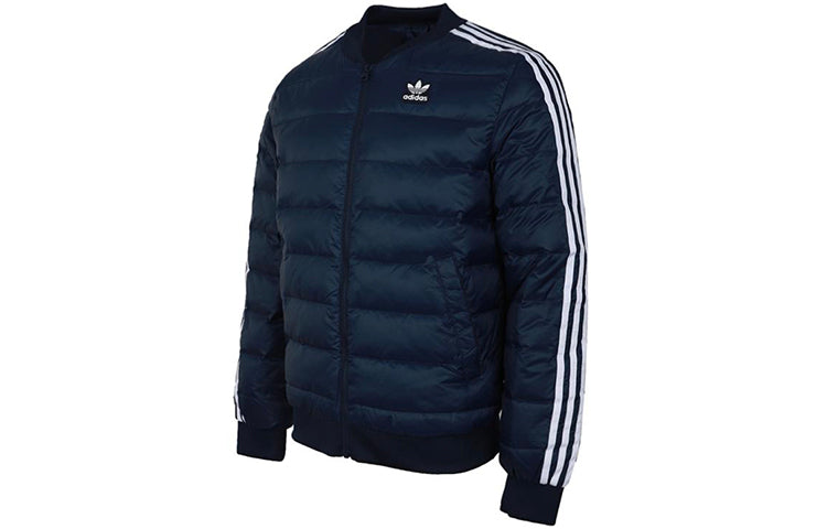adidas originals Sst Down Jkt Stay Warm Sports Down Jacket Dark Blue FL0005