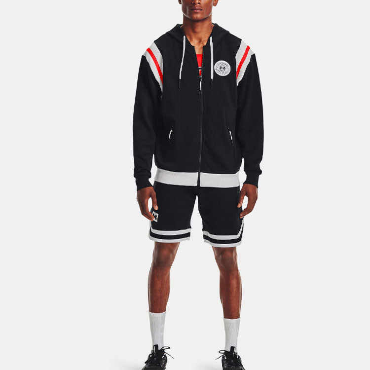 Under Armour Rival Fleece Full Zip Hoodie Jacket 'Black' 1366303-001