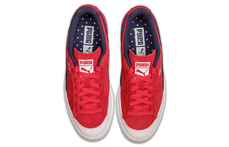 PUMA Clyde Rubber Toe 4th 'Red Blue' 367707-01