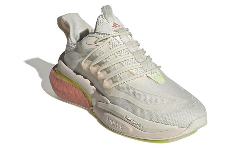 (WMNS) adidas Alphaboost V1 'Off White Lucid Lemon' IE9730