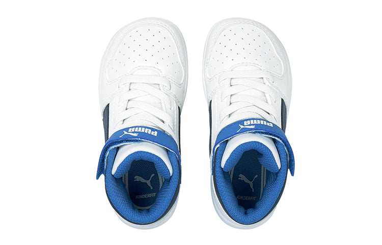 (TD) PUMA Rebound Lay-up Sl Casual Shoes White/Blue/Black 370489-13