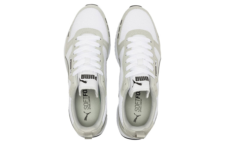PUMA R78 Trainers White/Grey 373117-20