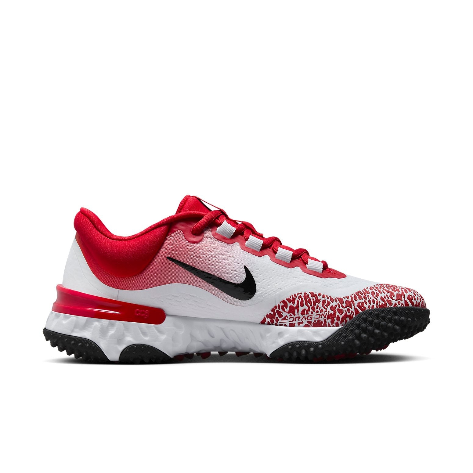 (WMNS) Nike Alpha Huarache Elite 4 TF 'University Red' FD2746-600