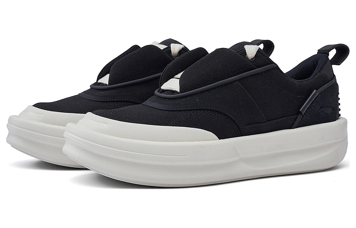 Li-Ning x Jackie Chan Kungfu Yang Shoes 'Black White' AZGT059-1