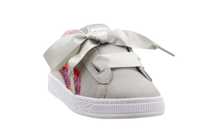 (PS) PUMA Suede Heart Trailblazer Sqn Casual Shoes Grey 368954-03