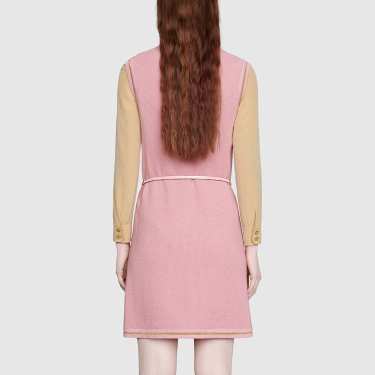(WMNS) Gucci Boundless Overture Series GG Sleeveless Dress Pink 658350-XKBVO-6167